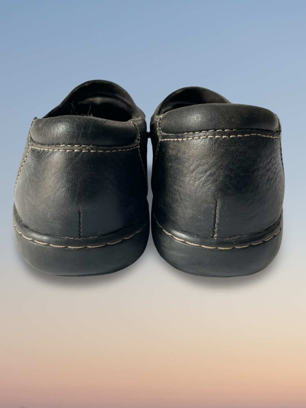 Clarks Bendables Black Leather Mary Jane Comfort Shoes Womens 8 - Picture 5 of 9